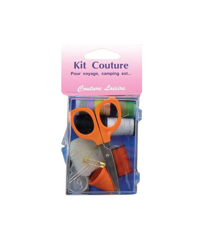Freestylehome 27 pièces Mini kit de couture voyage Mini kit de couture  maison ciseaux fil étui de transport accessoires de couture couleur  aléatoire 