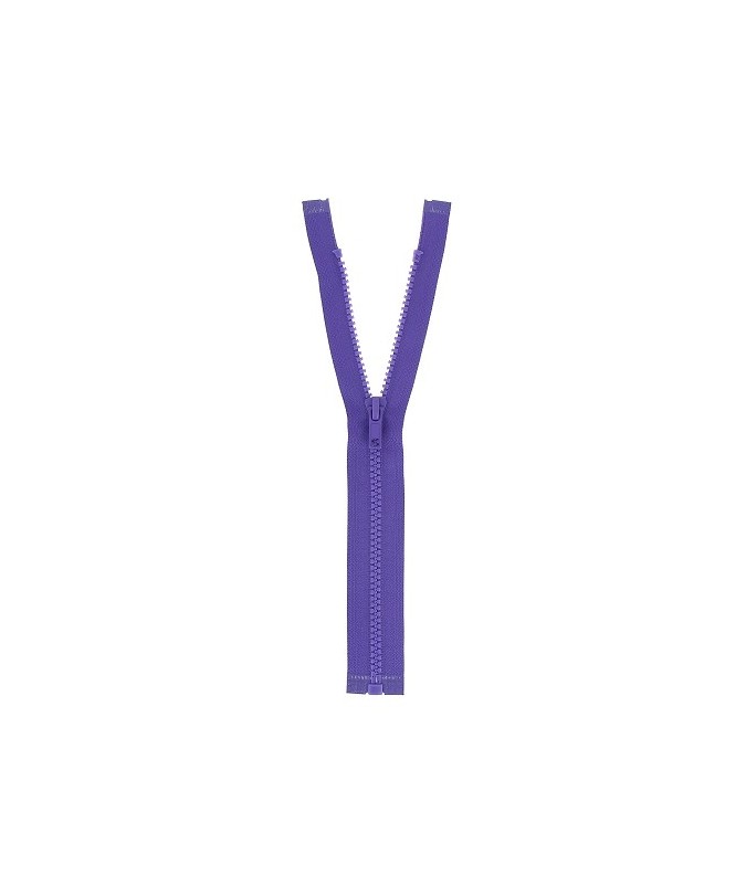Fermeture éclair séparable 65 cm purple