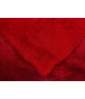 Éponge - Microfibre rouge foncé