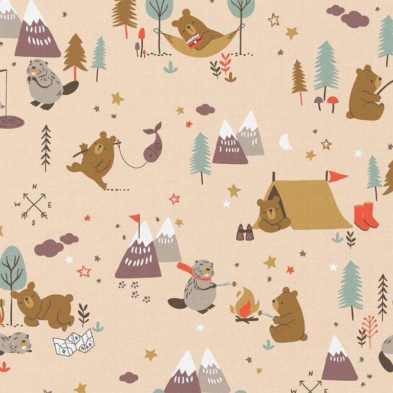 Coton 150. camping sauvage