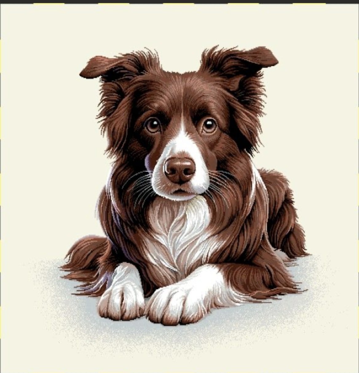 Carre-Border marron