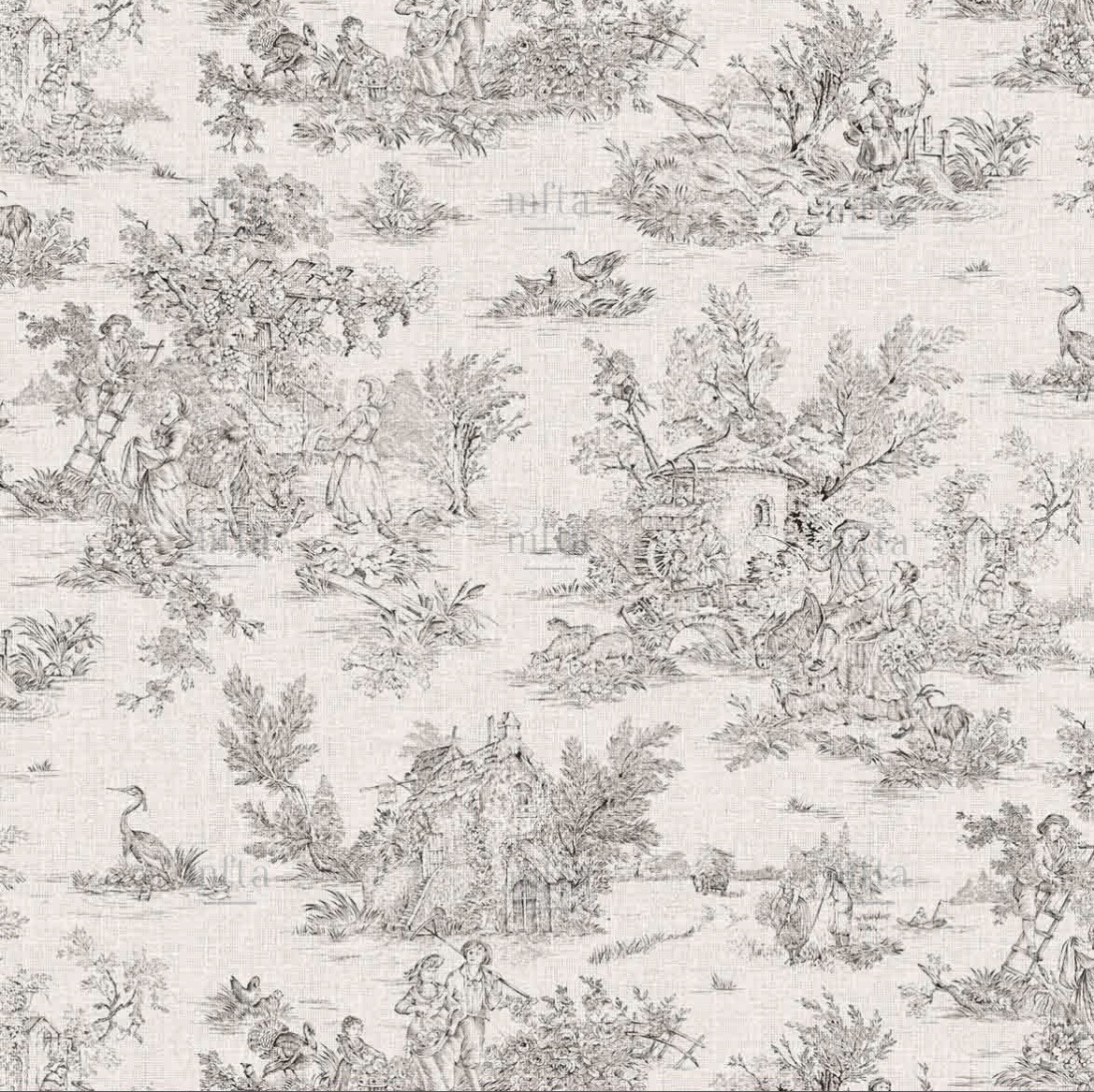 Coton150- Mini pastorale noir
