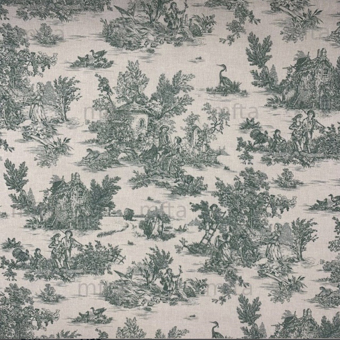 Coton150- Mini pastorale vert