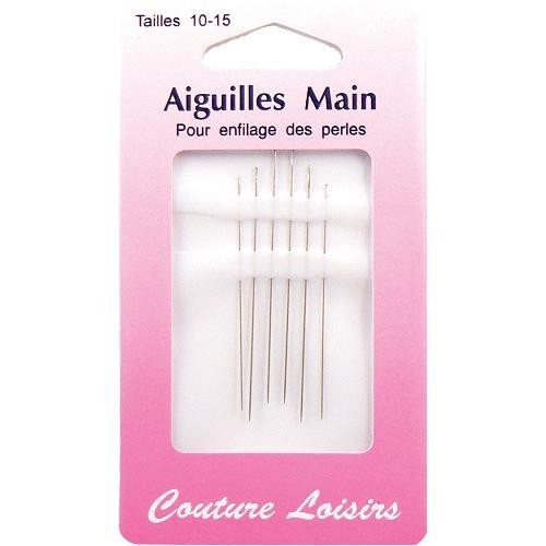 Mercerie - Aiguilles main enfilage des perles