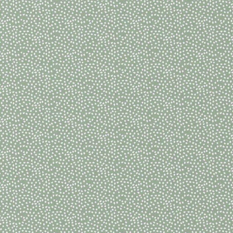 Coton150- Pois fond vert amande