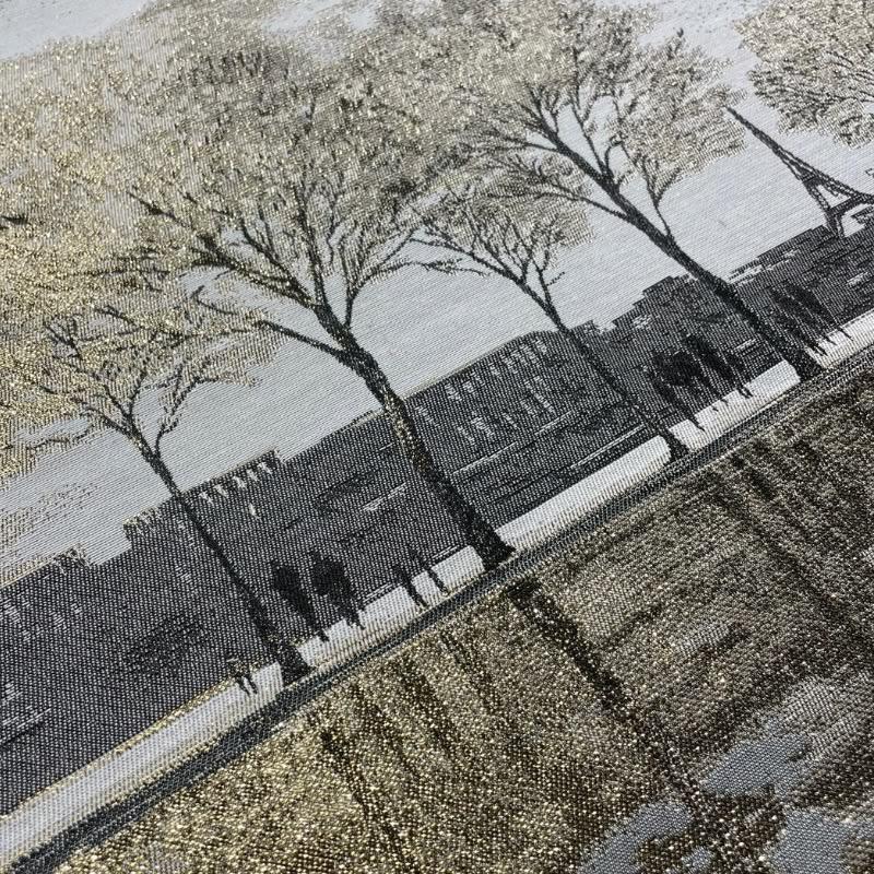 Carré -Bord de seine lurex – Image 2