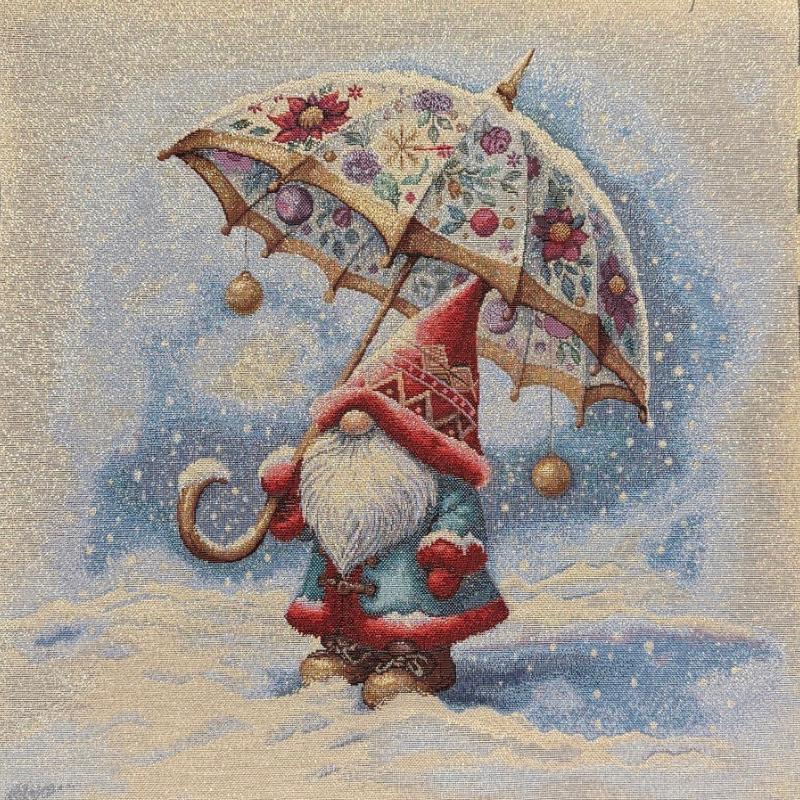 Carré -Lutin parapluie lurex