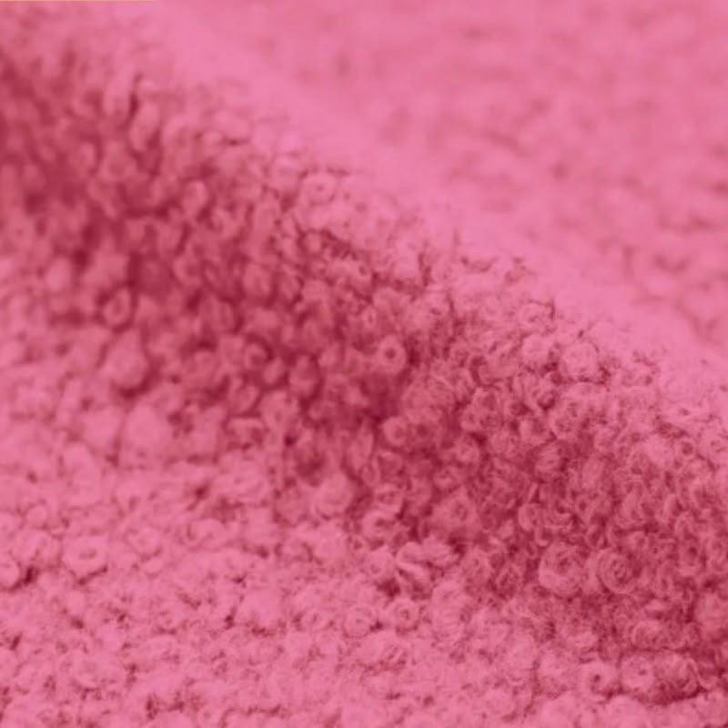 Curly-fleece fushia