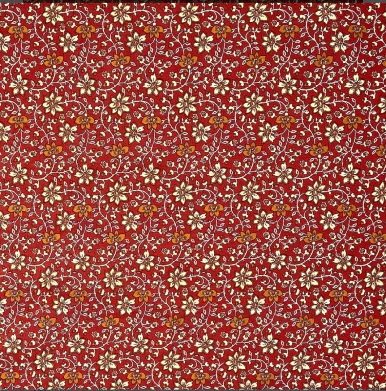 Coton150- Goa rouge et ocre